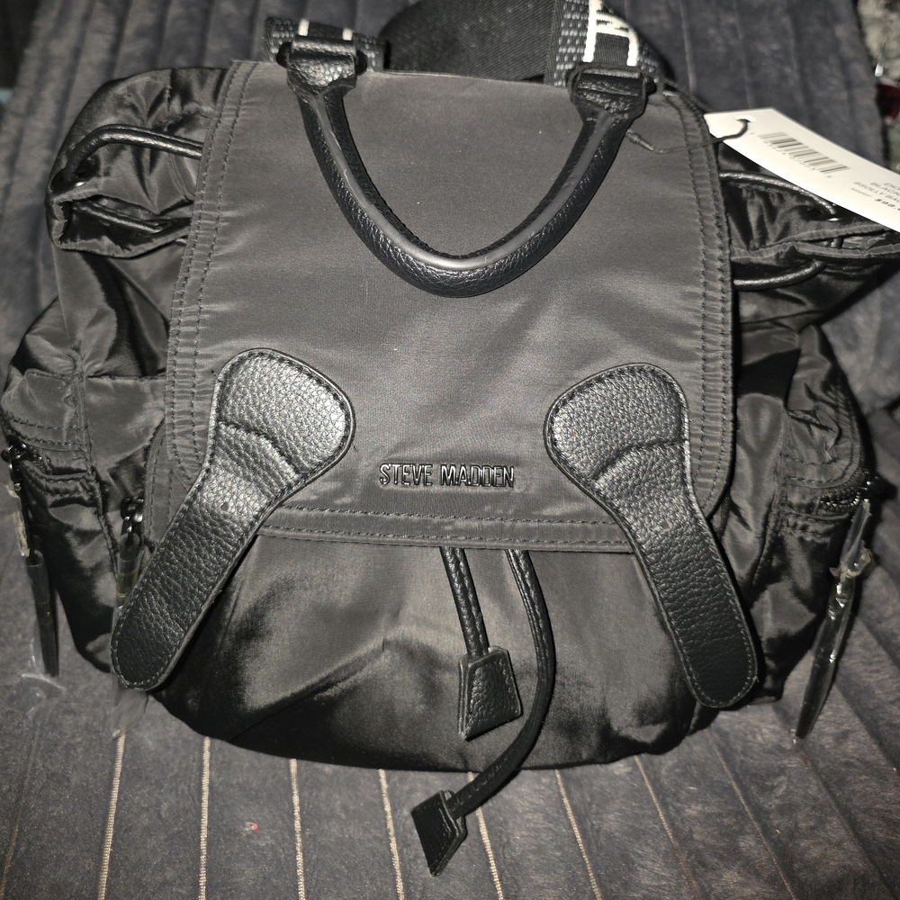 Steve Madden Black Women's Backpack